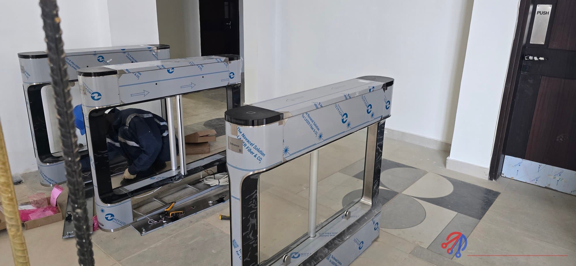 Gate & Barrier Automation installation by Vuti Tech in Nairobi, Kenya (photo 2 of 2)